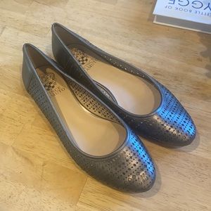 Vince Camuto Silver Flats